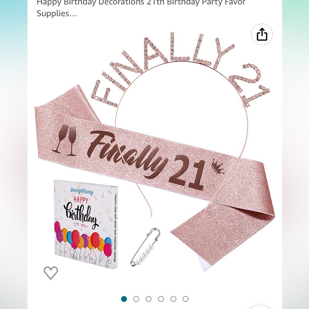 21 Headband & Sash